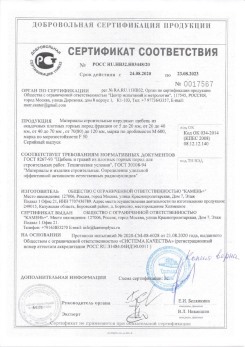 2020.02.06 Орехово-Зуево - Приложение 2 к сертификату изделия системы водосточной.
